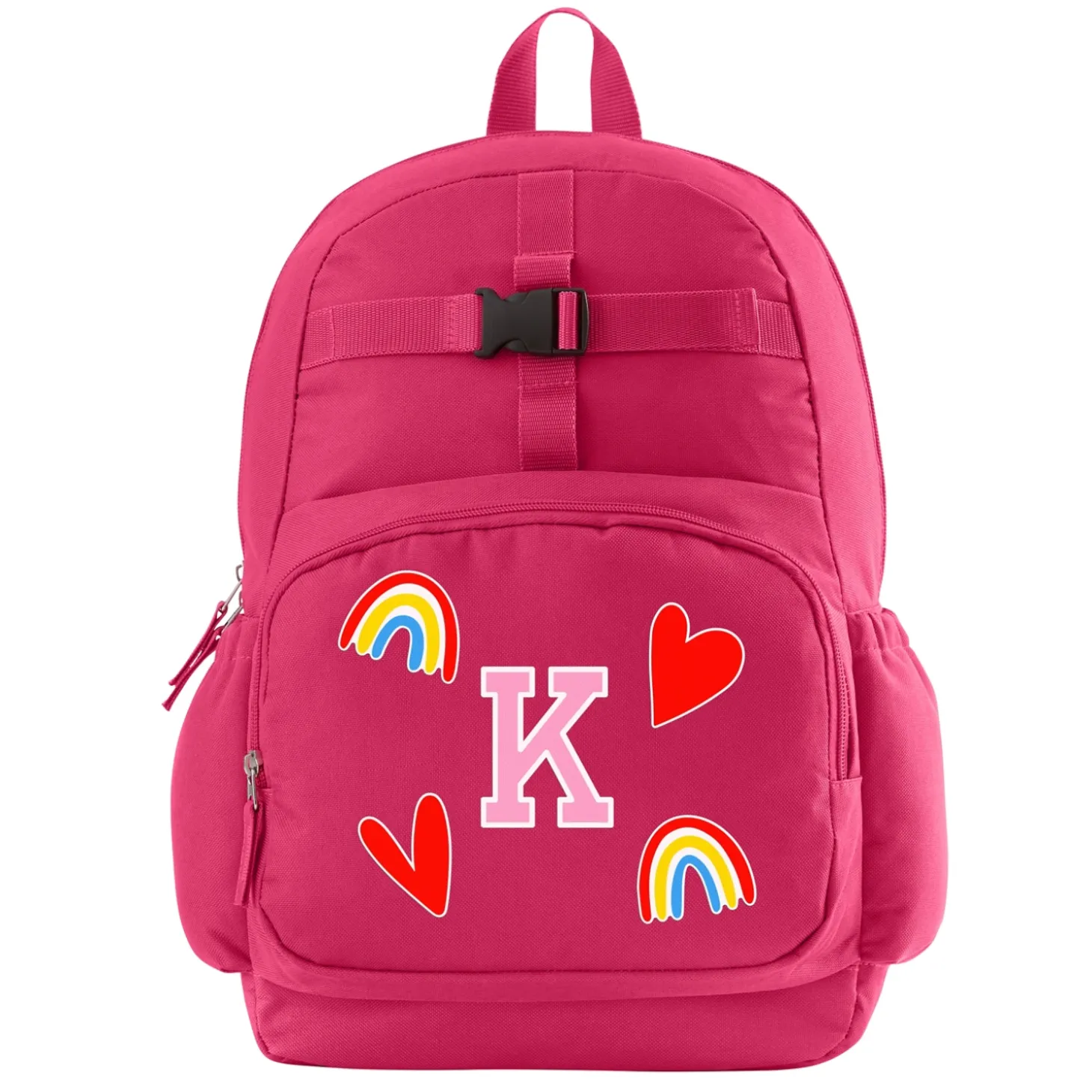 Decal + Monogram Pink Backpack Collection