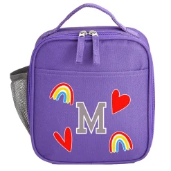 Decal + Monogram Purple Backpack Collection