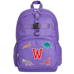 Decal + Monogram Purple Backpack Collection