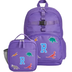 Decal + Monogram Purple Backpack Collection