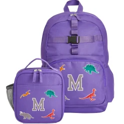 Decal + Monogram Purple Backpack Collection