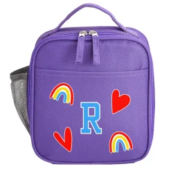 Decal + Monogram Purple Backpack Collection