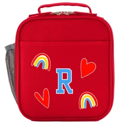 Decal + Monogram Red Backpack Collection