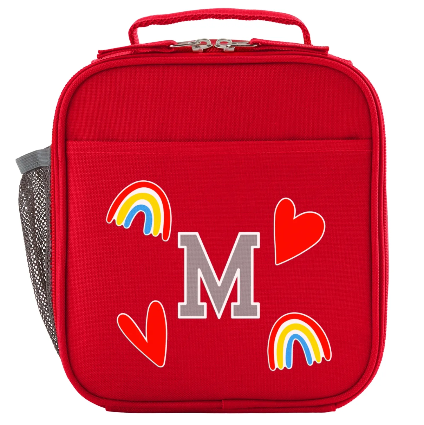 Decal + Monogram Red Backpack Collection