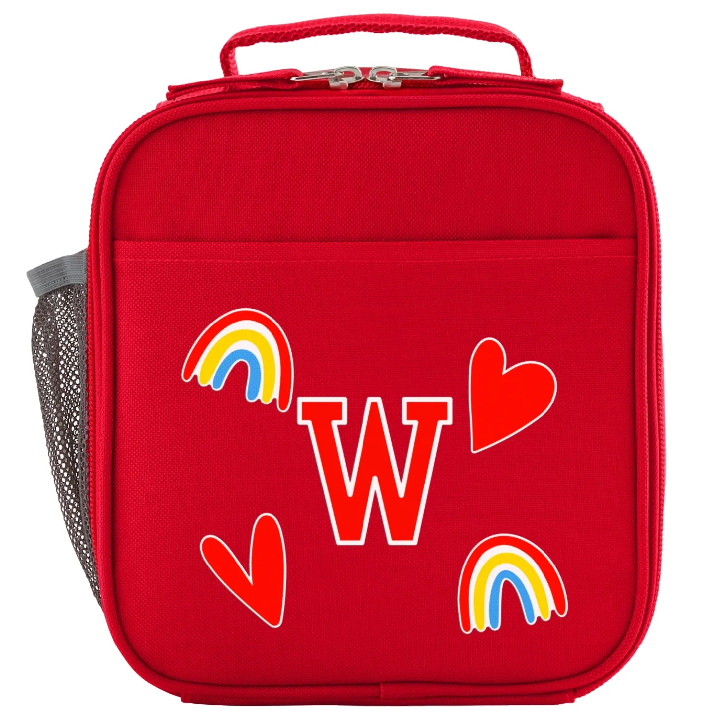 Decal + Monogram Red Backpack Collection