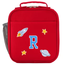 Decal + Monogram Red Backpack Collection