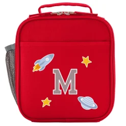 Decal + Monogram Red Backpack Collection