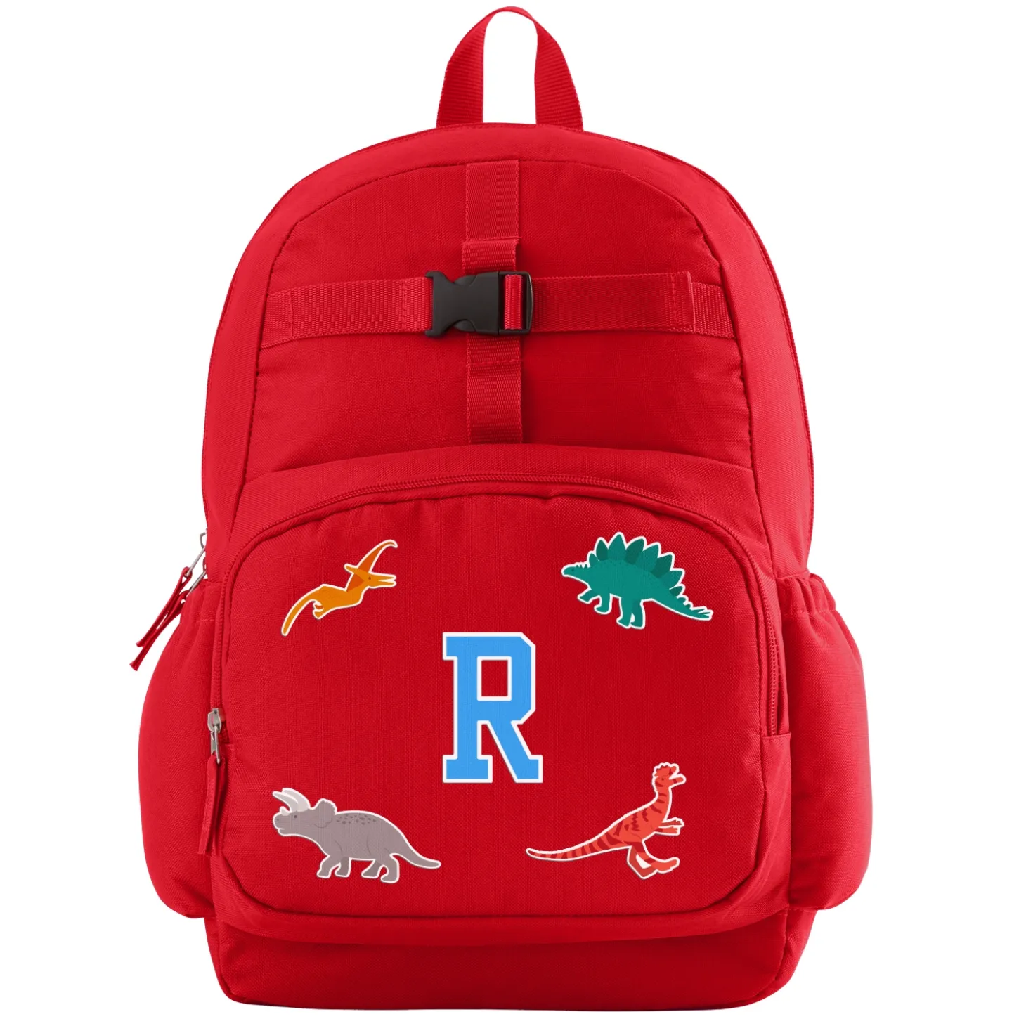 Decal + Monogram Red Backpack Collection