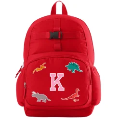 Decal + Monogram Red Backpack Collection
