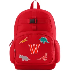 Decal + Monogram Red Backpack Collection