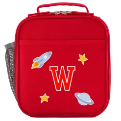 Decal + Monogram Red Backpack Collection
