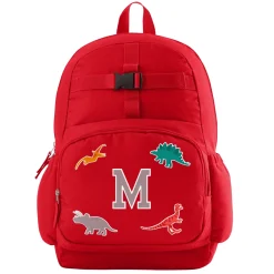Decal + Monogram Red Backpack Collection