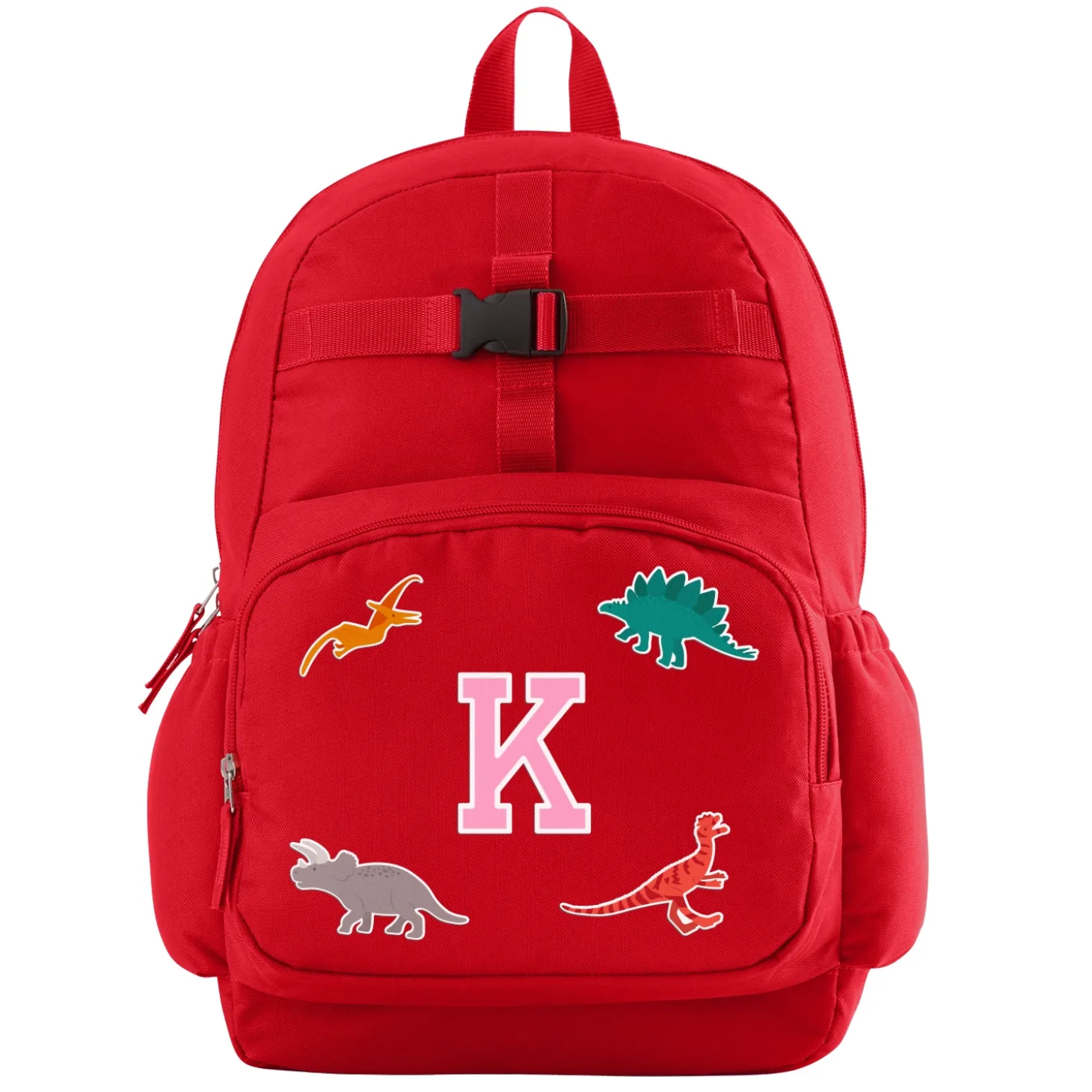 Decal + Monogram Red Backpack Collection
