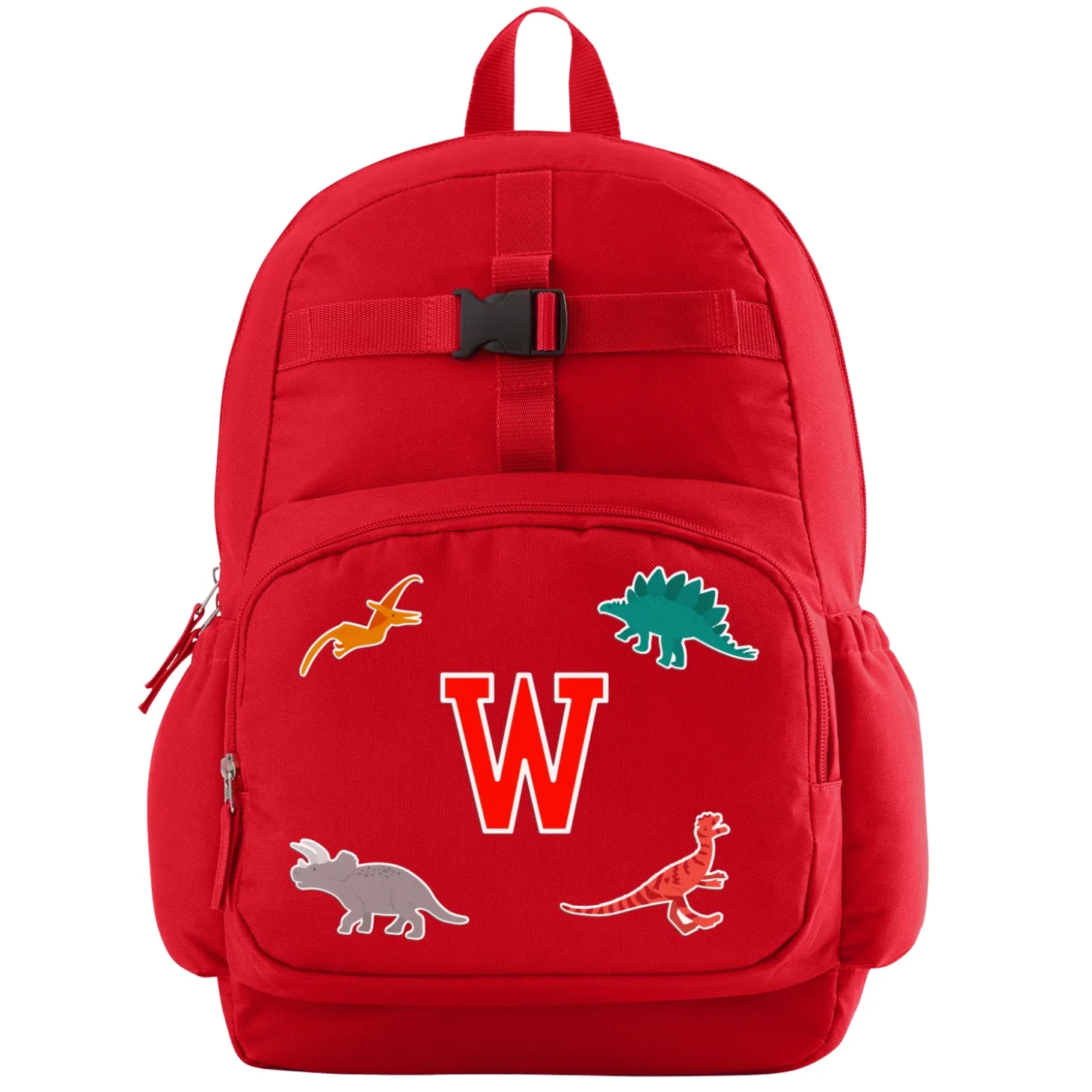 Decal + Monogram Red Backpack Collection