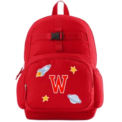 Decal + Monogram Red Backpack Collection