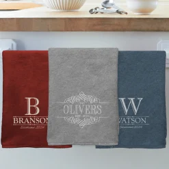 Decorative Name Kitchen Towel