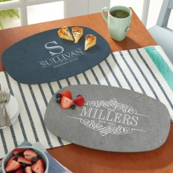 Decorative Name Platter