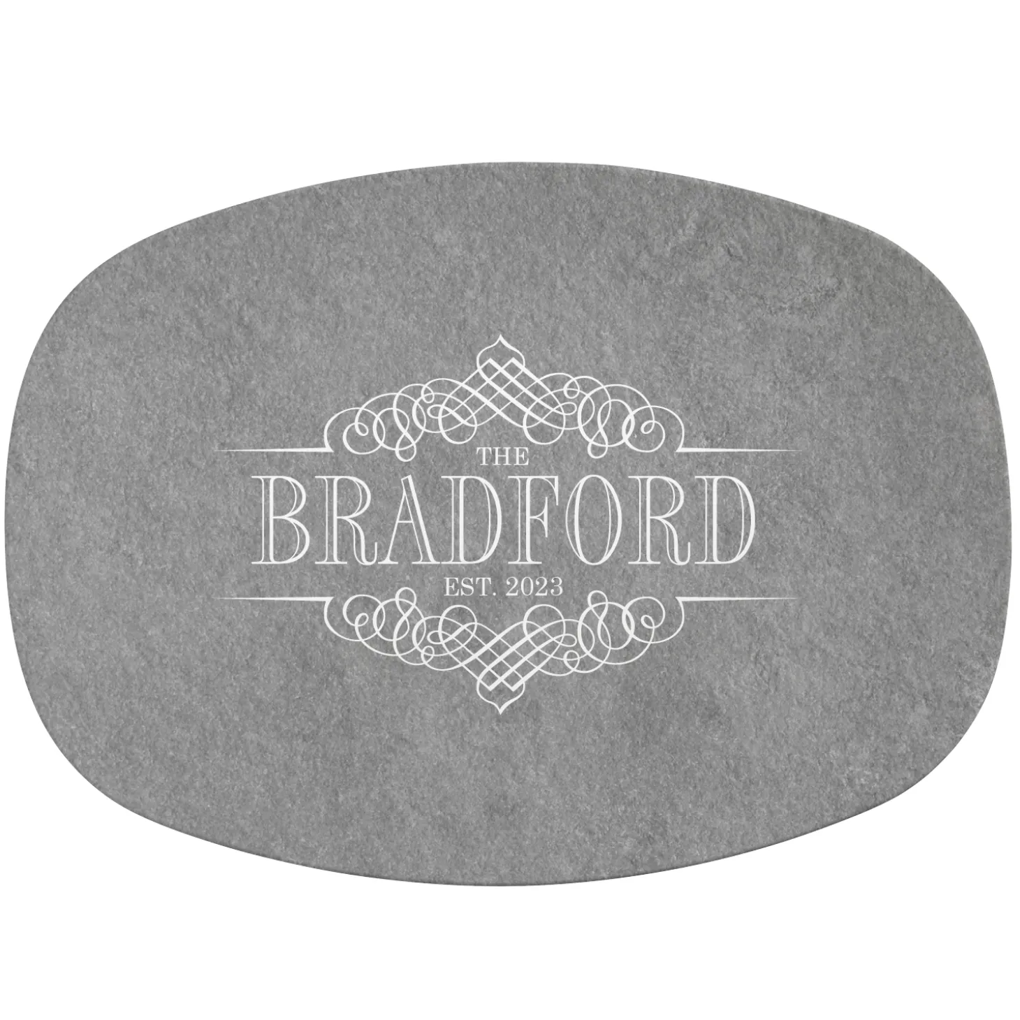 Decorative Name Platter