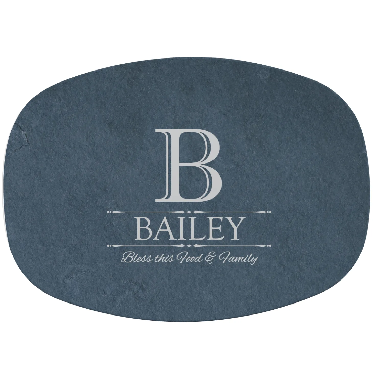 Decorative Name Platter