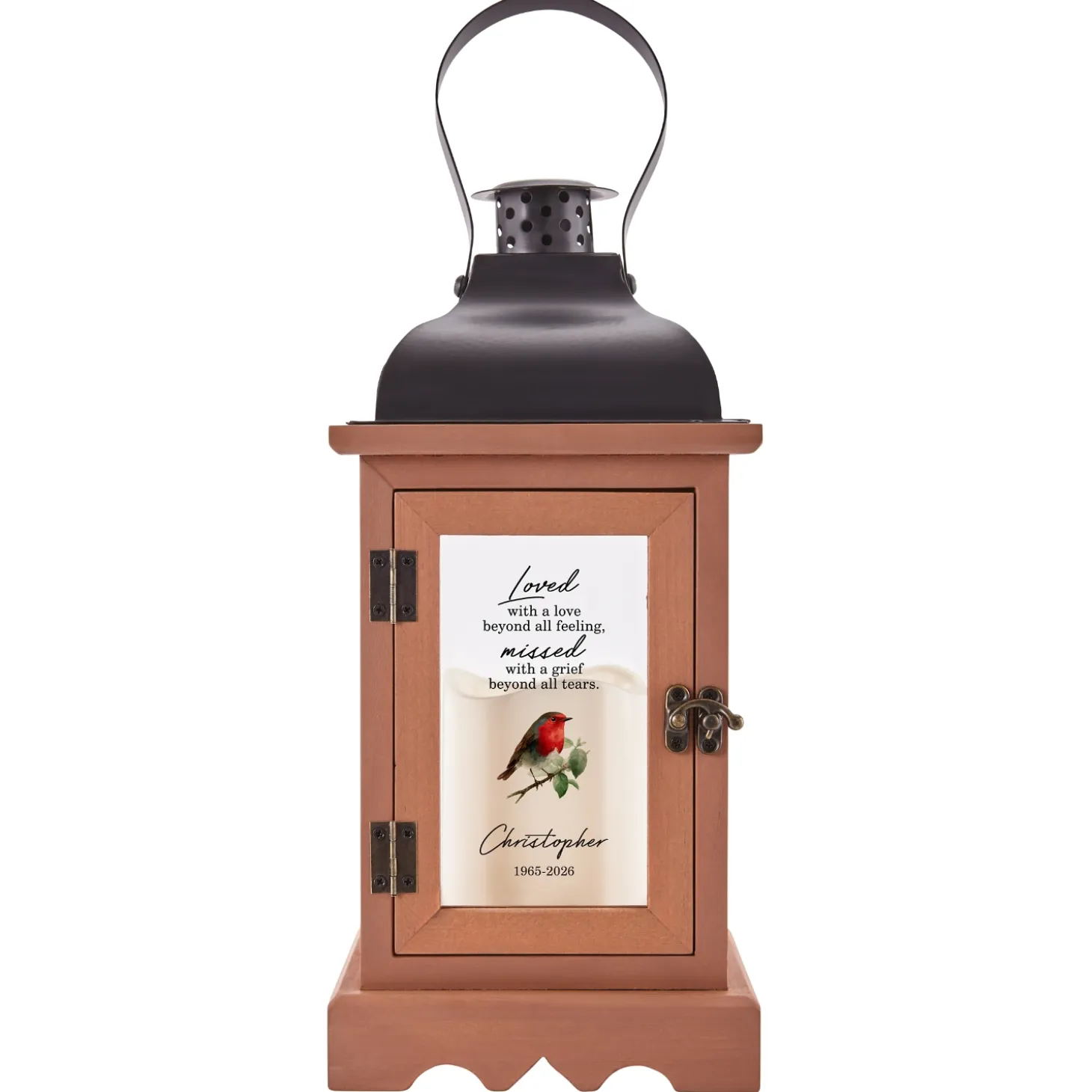 Deeply Loved Memorial Lantern