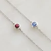 Delicate Birthstone Anklet