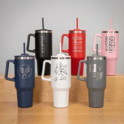 Deluxe 40 oz. Tumbler .product-info-decoration { display: inline-flex; justify-content: space-between; align-items: center; border-radius: 0.4rem; background-color: #E8E8E8; padding: 0.2rem 0.4rem; font-size: 1.4rem; line-height: 1.6rem; font-weight: var(--font-weight-semibold); letter-spacing: 0.042rem; text-transform: uppercase; --decoration-icon-url: ''; /* will be dynamically set */}.product-info-decoration.badge-icon::before { content: ''; width: 2rem; height: 2rem; background: var(--decoration-icon-url) no-repeat; background-size: 100% 100%; display: block; margin-right: 0.4rem;} Laser Engraved