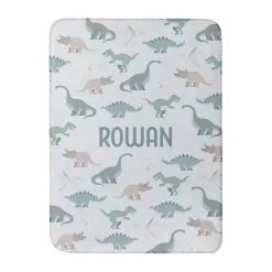 Dinosaur Friends Sherpa Baby Blanket