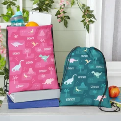 Dinosaurs Drawstring Bag