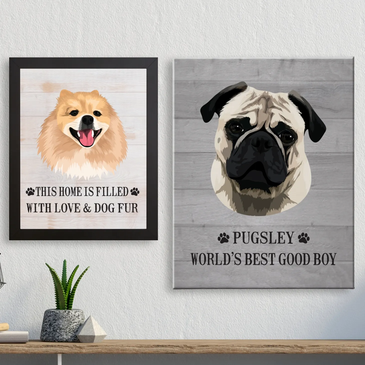 Dog Breed Canvas