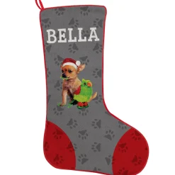 Dog Breed Puppy Stocking by Linda Picken©