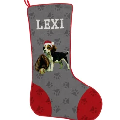 Dog Breed Puppy Stocking by Linda Picken©