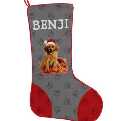 Dog Breed Puppy Stocking by Linda Picken©