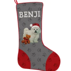 Dog Breed Puppy Stocking by Linda Picken©