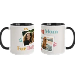 Dog Mom Photo Mug