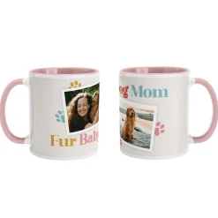 Dog Mom Photo Mug