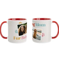 Dog Mom Photo Mug