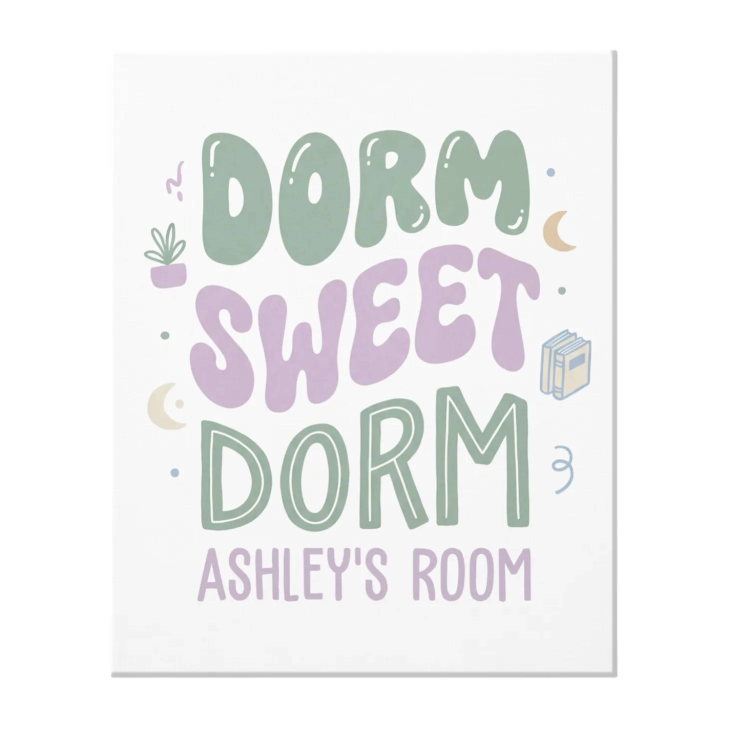 Dorm Sweet Dorm Canvas