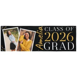 Dotted Graduation Photo Banner