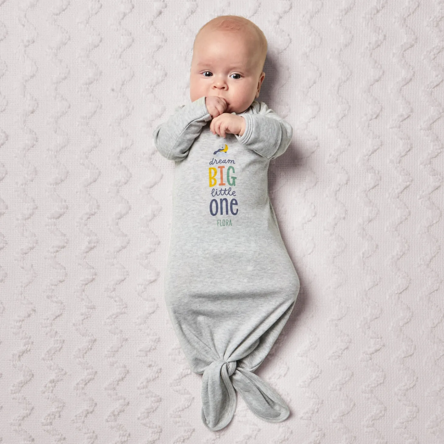 Dream Big Baby Knotted Gown
