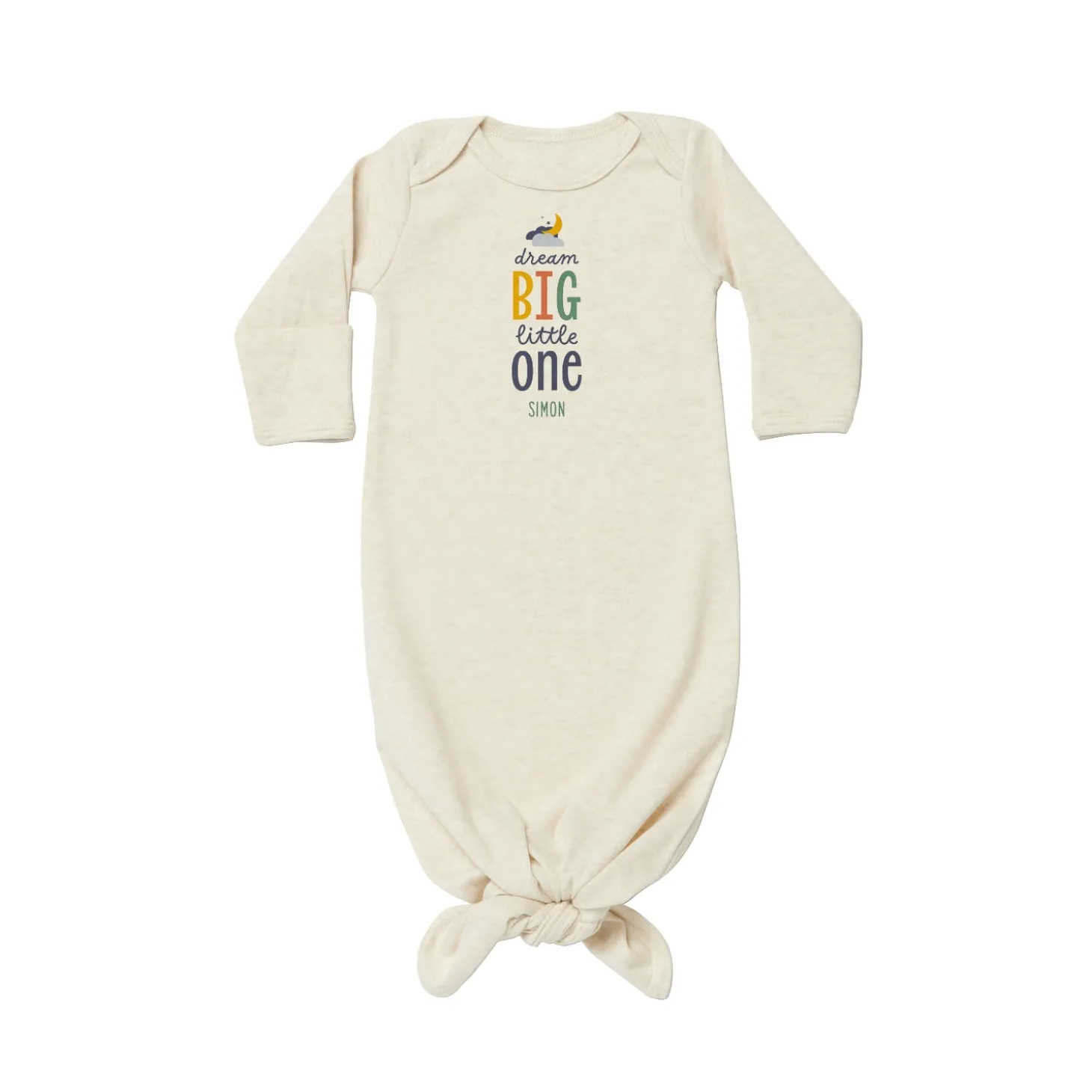 Dream Big Baby Knotted Gown