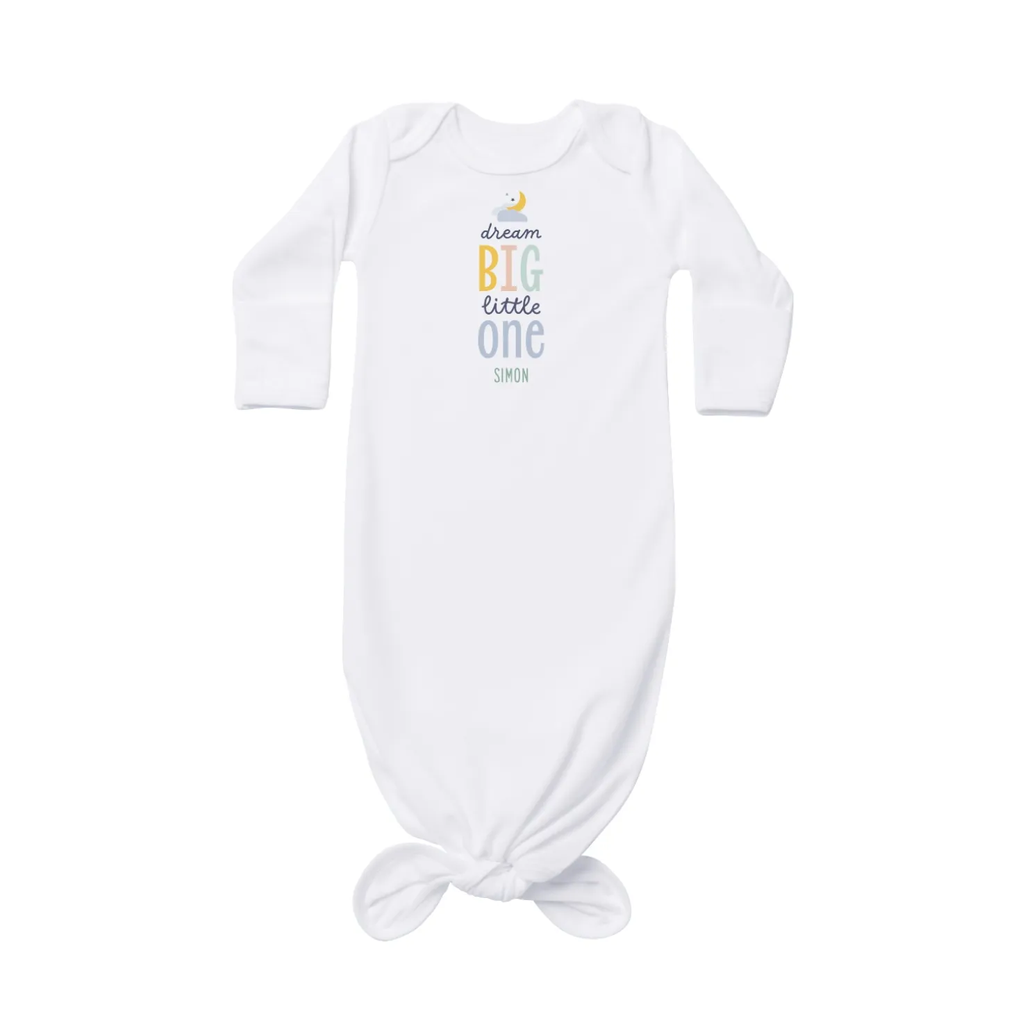 Dream Big Baby Knotted Gown
