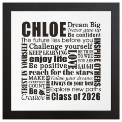Dream Big Graduation Canvas