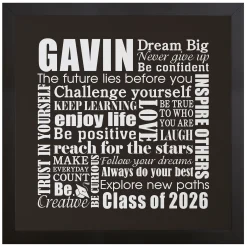 Dream Big Graduation Canvas