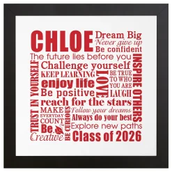 Dream Big Graduation Canvas