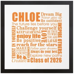 Dream Big Graduation Canvas