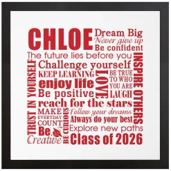 Dream Big Graduation Canvas