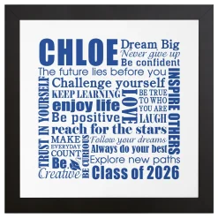 Dream Big Graduation Canvas