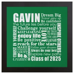 Dream Big Graduation Canvas