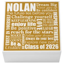 Dream Big Graduation Keepsake Box