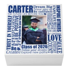 Dream Big Graduation Photo Keepsake Box